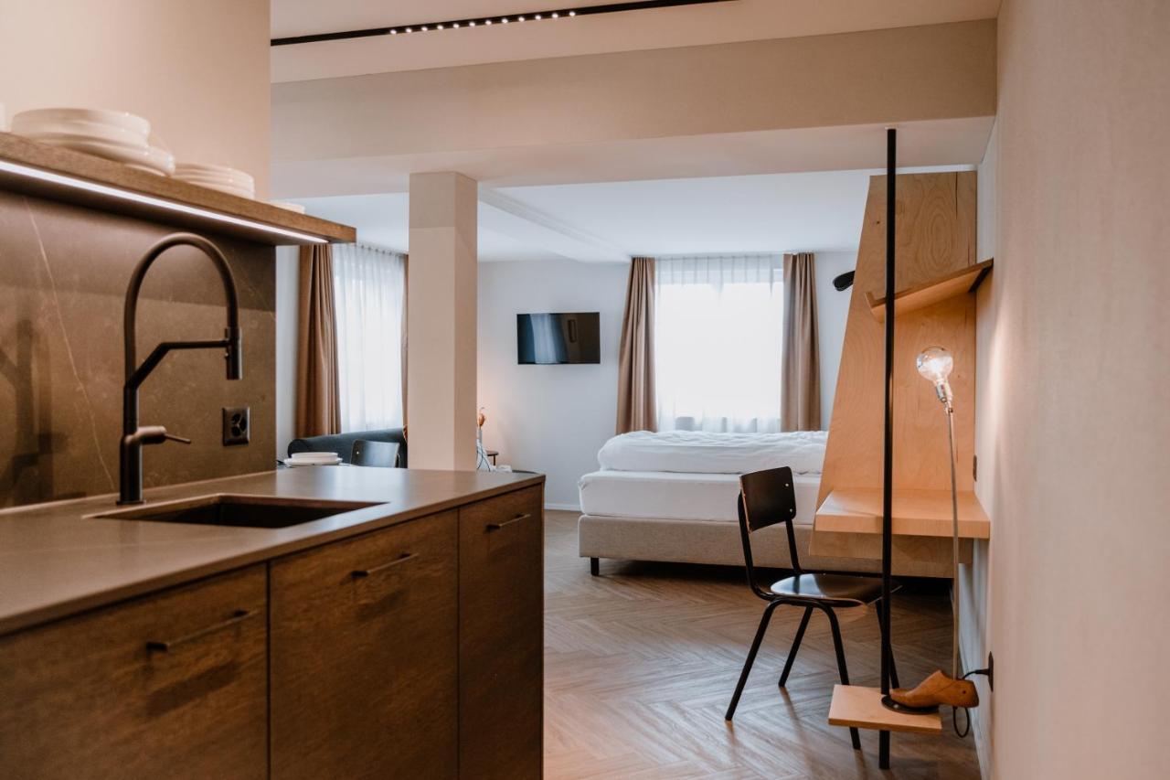 Hotel Muellers Self-Check-In Arbon Buitenkant foto
