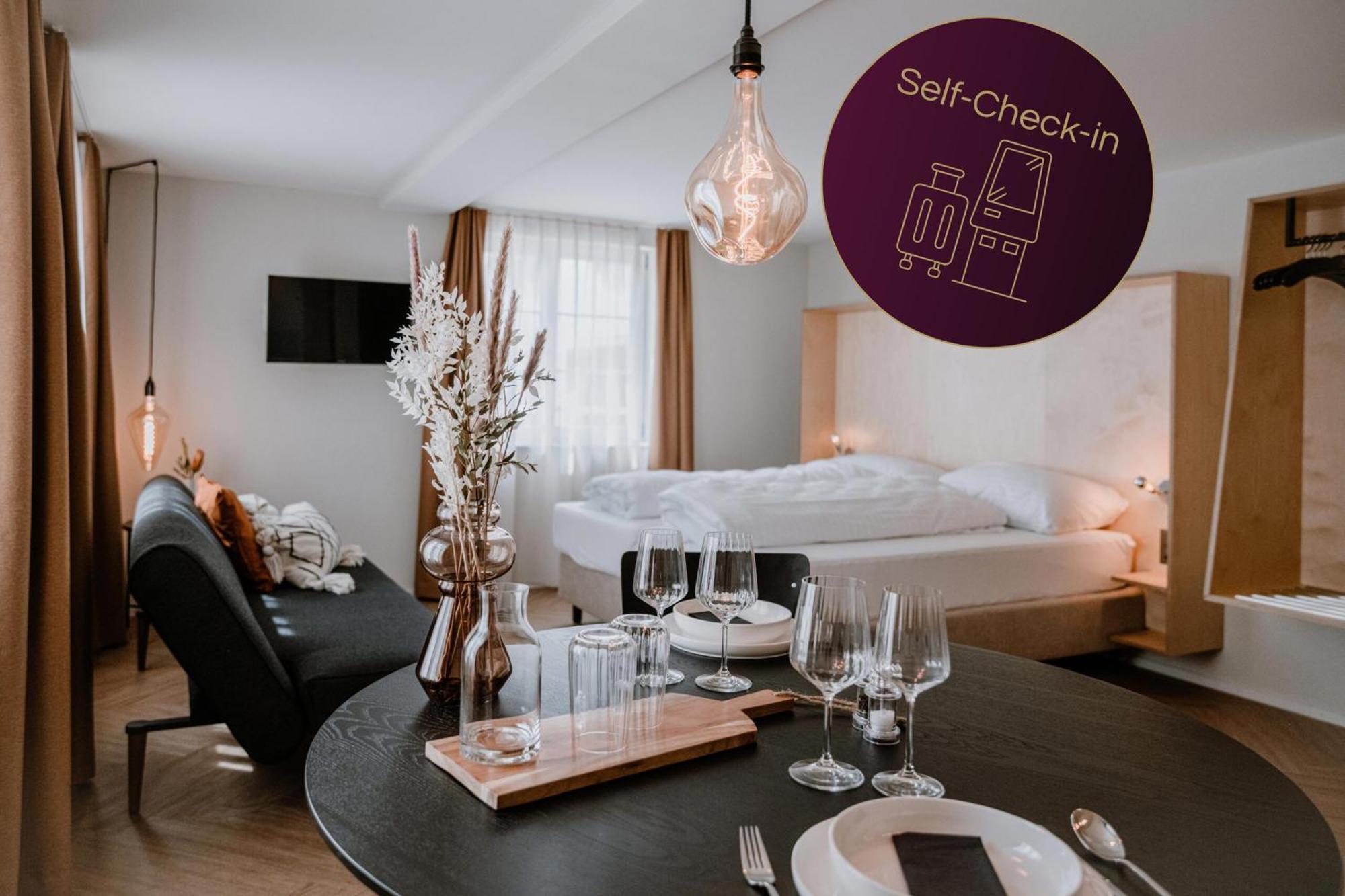 Hotel Muellers Self-Check-In Arbon Buitenkant foto